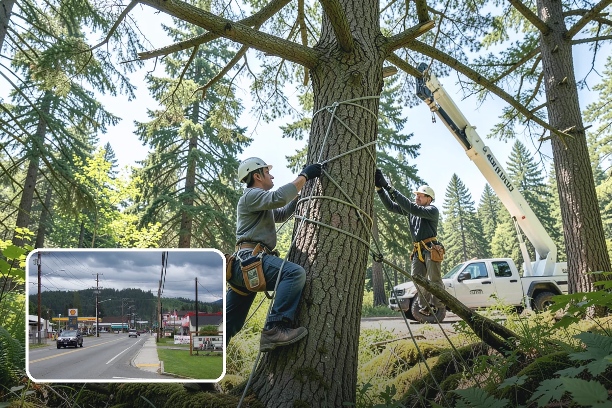 Tree risk assessment in Granite Falls, Snohomish County, WA - Supports long-term tree health and stability