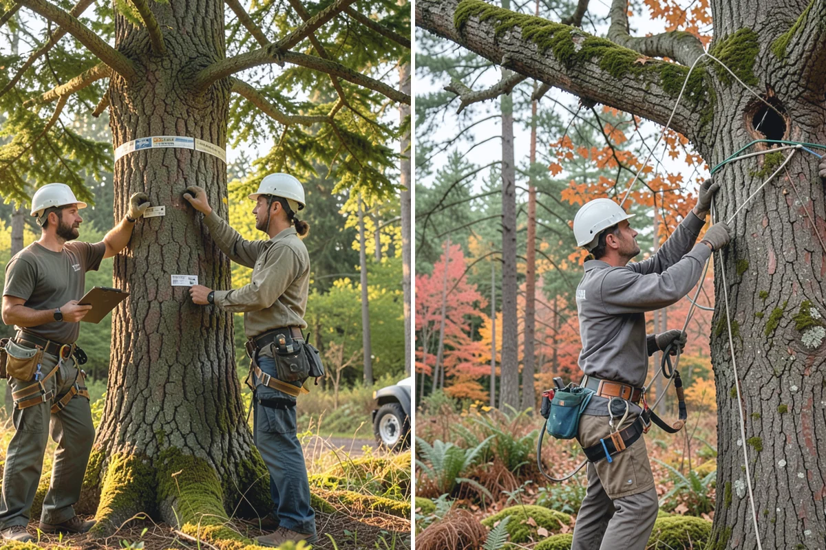 Tree risk assessment in Granite Falls, Snohomish County, WA - Inspect the tree and its site