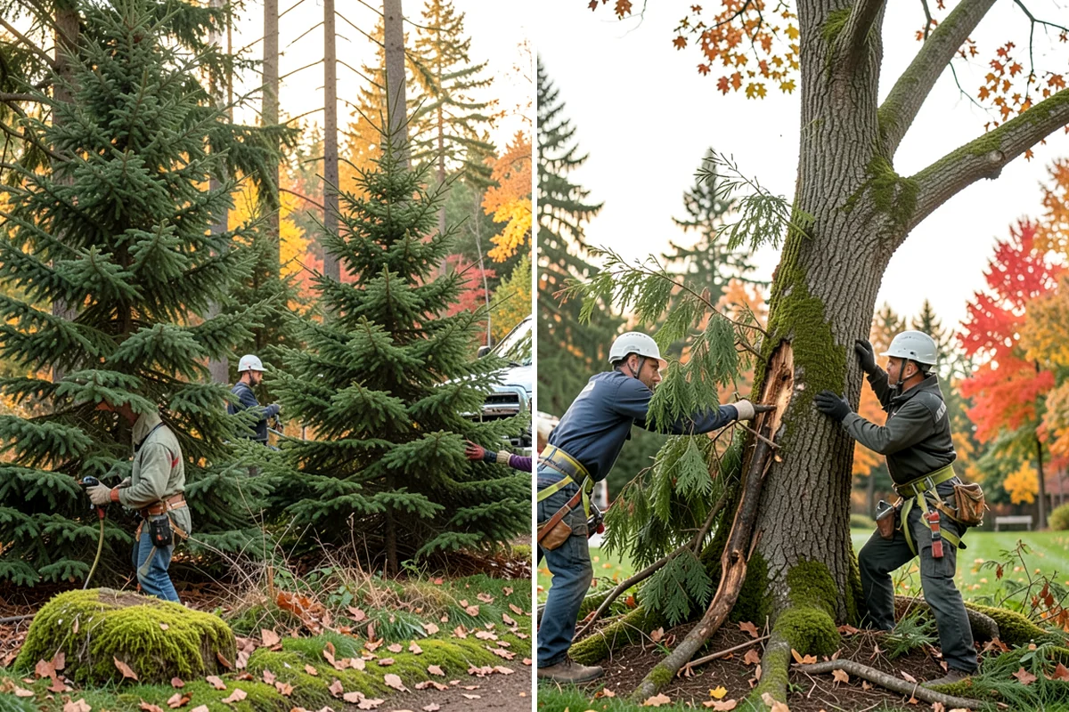 Tree risk assessment in Hunts Point, King County, WA - Inspect the tree and its site