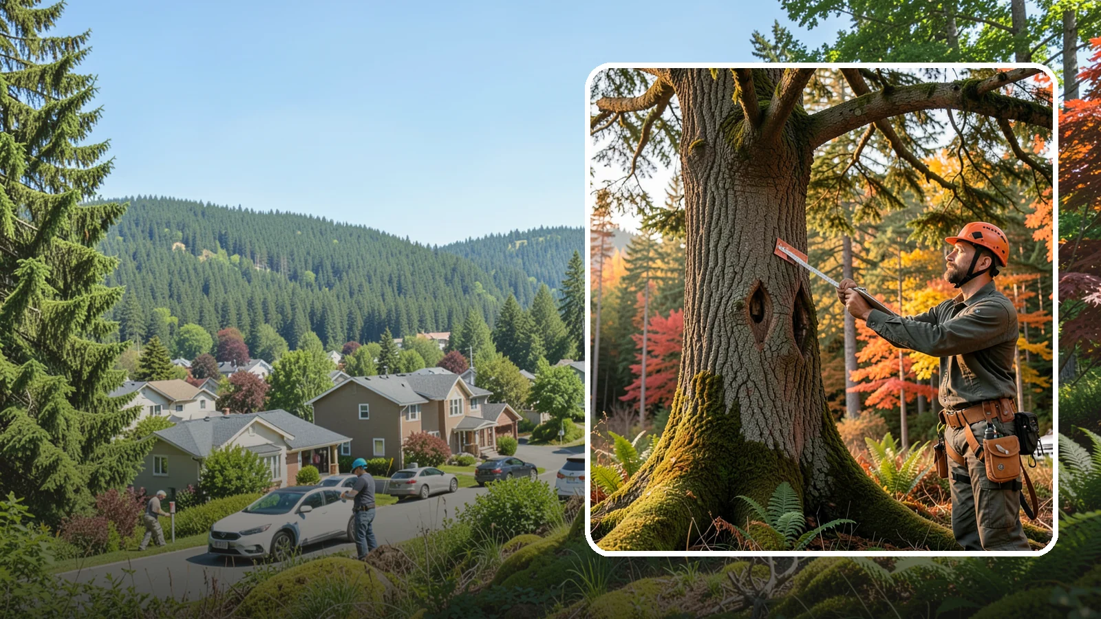 Tree risk assessment in Index, Snohomish County, WA - A structured assessment of the likelihood and consequences of tree failure.
