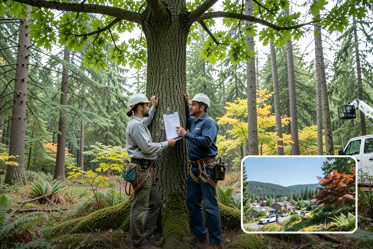 Tree risk assessment in Index, Snohomish County, WA - Supports long-term tree health and stability