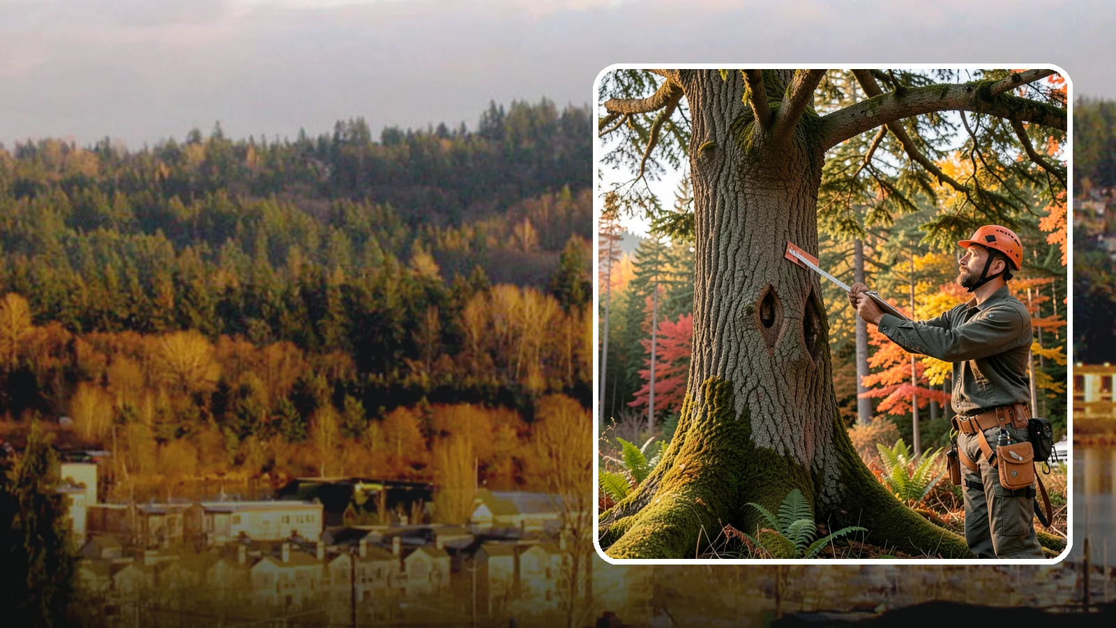 Tree risk assessment in Kenmore, King County, WA - A structured assessment of the likelihood and consequences of tree failure.