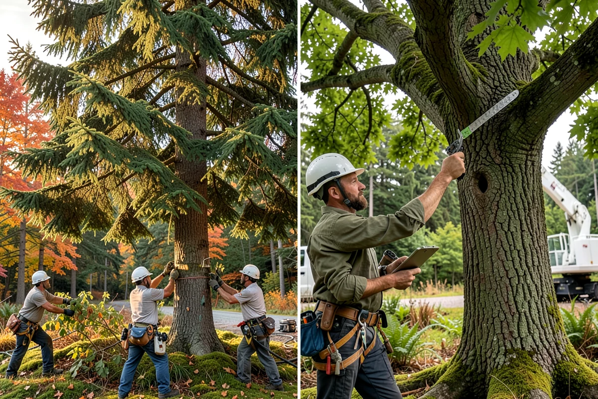 Tree risk assessment in Kenmore, King County, WA - Inspect the tree and its site
