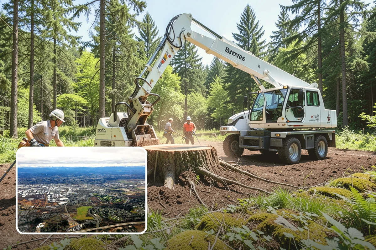 Tree risk assessment in Kent, King County, WA - Supports long-term tree health and stability