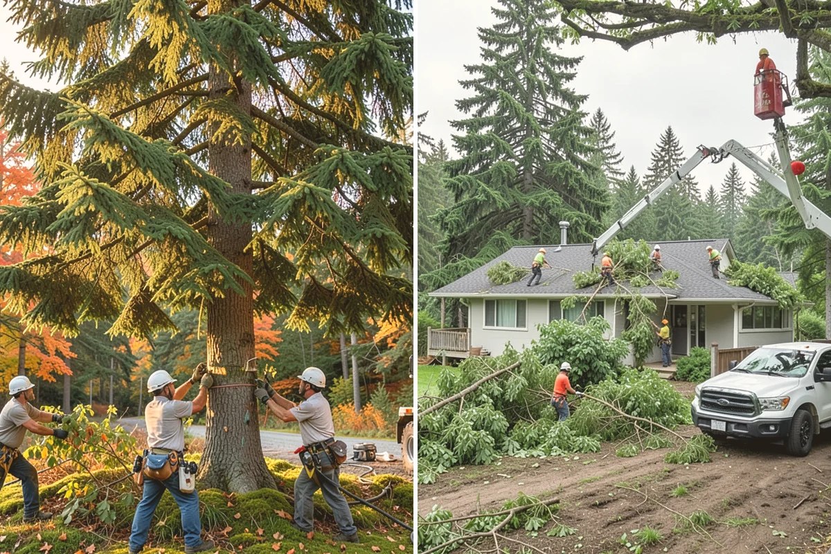 Tree risk assessment in Kirkland, King County, WA - Inspect the tree and its site