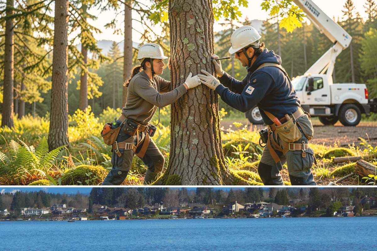 Tree risk assessment in Lake Stevens, Snohomish County, WA - This assessment can be performed year-round in the Puget Sound climate but may require adjusted scheduling for frozen ground that...