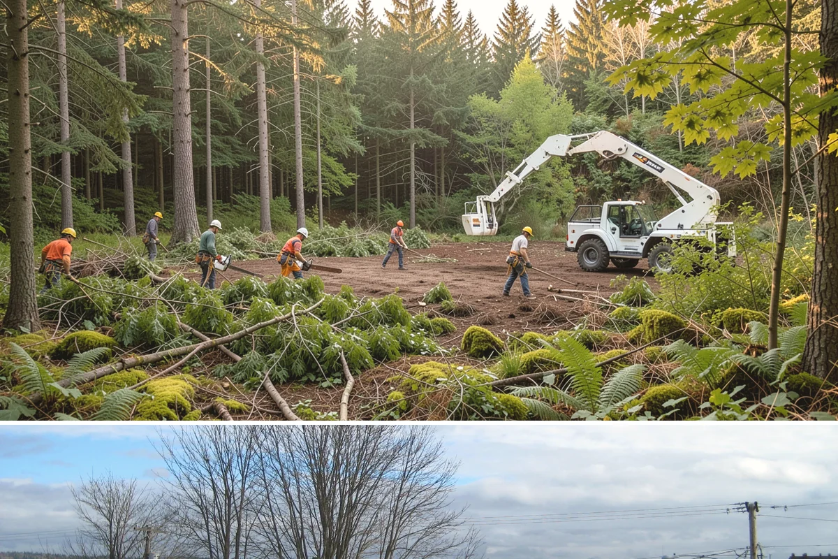 Tree risk assessment in Langley, Island County, WA - This assessment can be performed year-round in the Puget Sound climate but may require adjusted scheduling for frozen ground that...