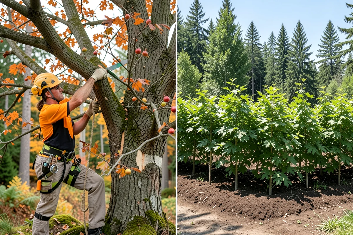 Tree risk assessment in Lyman, Skagit County, WA - Inspect the tree and its site