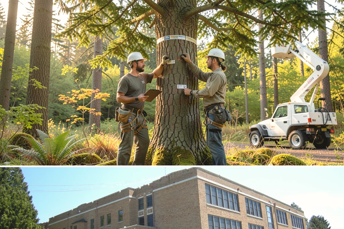 Tree risk assessment in Maple Valley, King County, WA - This assessment can be performed year-round in the Puget Sound climate but may require adjusted scheduling for frozen ground that...