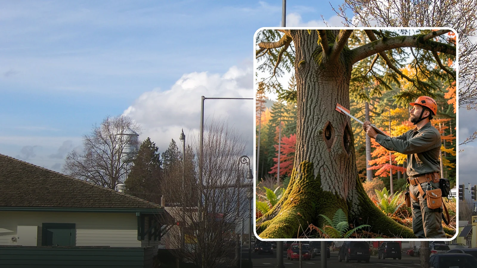 Tree risk assessment in Marysville, Snohomish County, WA - A structured assessment of the likelihood and consequences of tree failure.