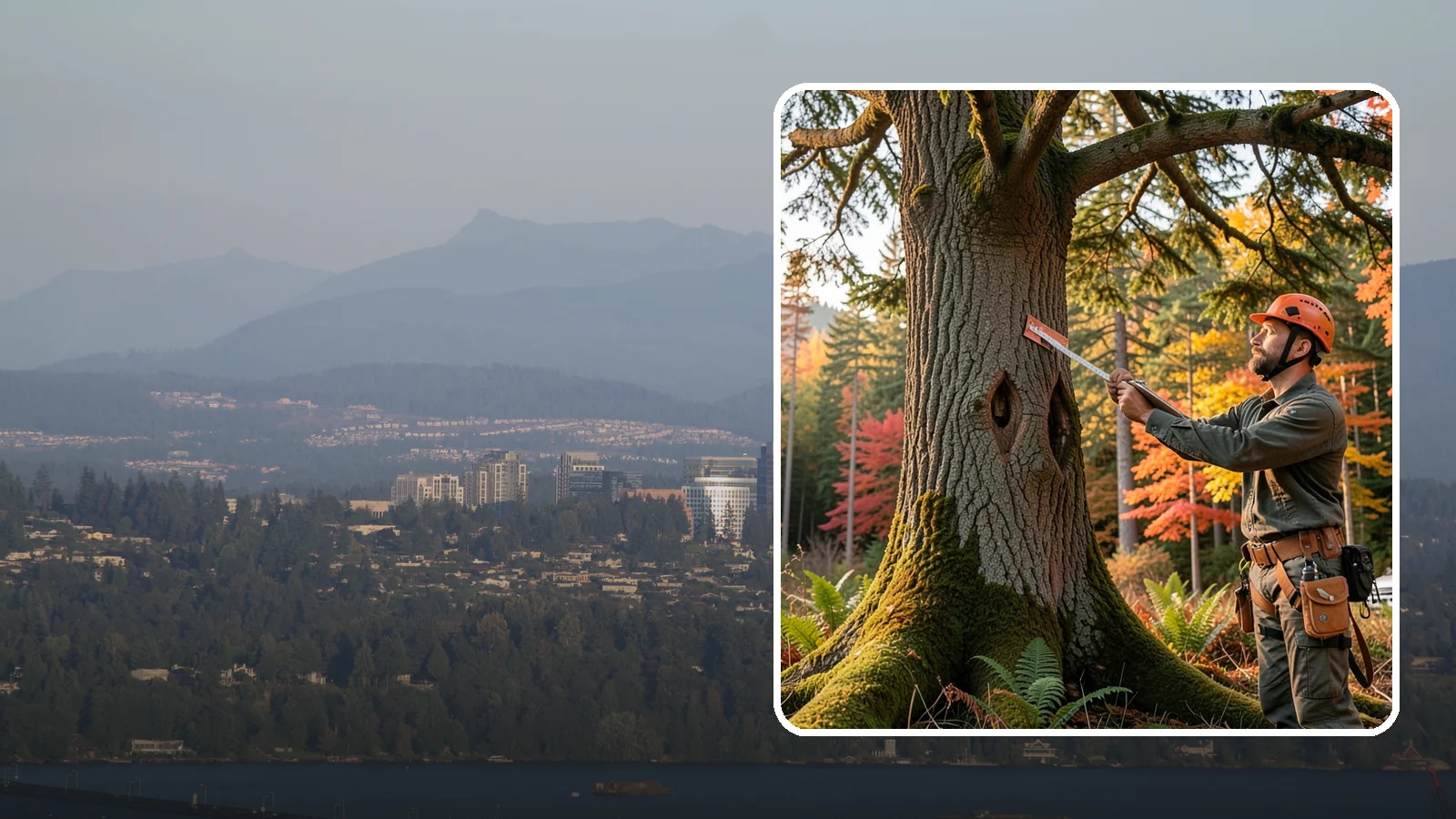 Tree risk assessment in Medina, King County, WA - A structured assessment of the likelihood and consequences of tree failure.