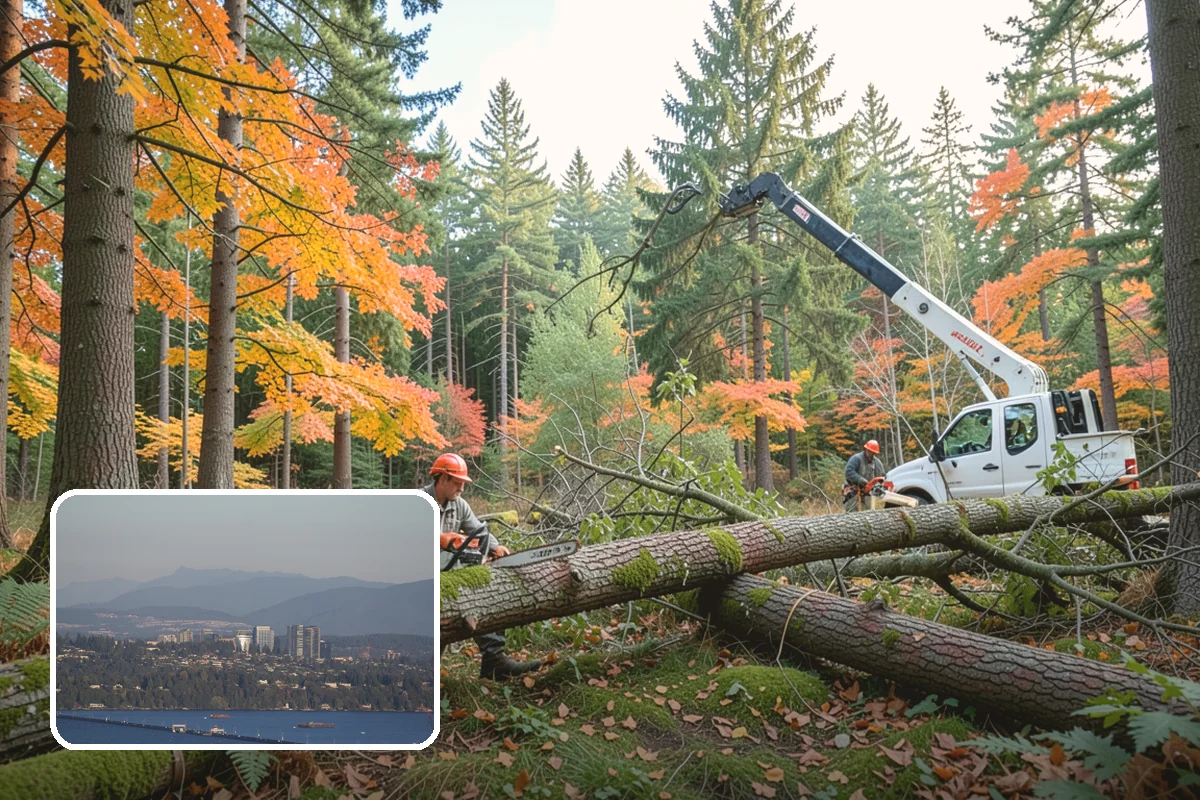 Tree risk assessment in Medina, King County, WA - Supports long-term tree health and stability