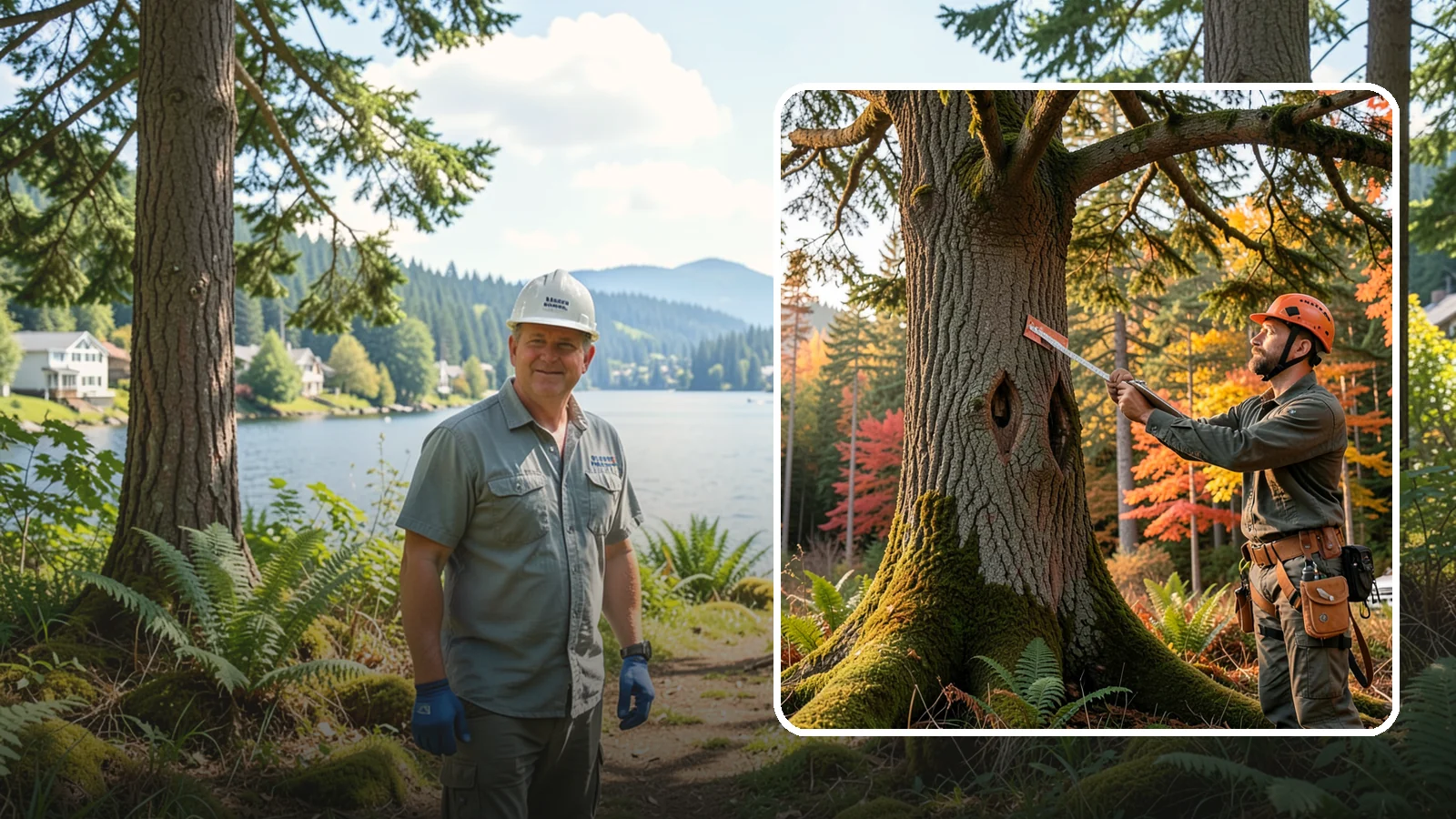 Tree risk assessment in Milton, King County, WA - A structured assessment of the likelihood and consequences of tree failure.