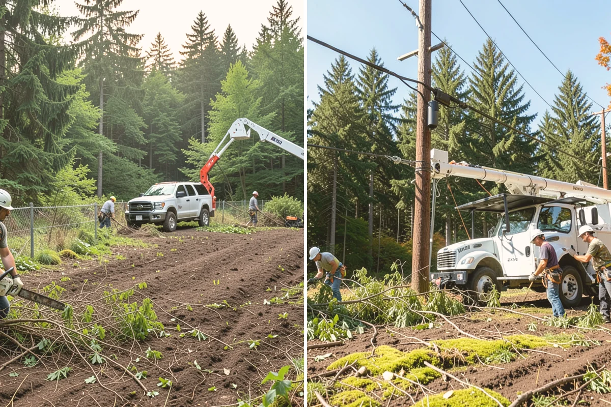 Tree risk assessment in Milton, King County, WA - Inspect the tree and its site
