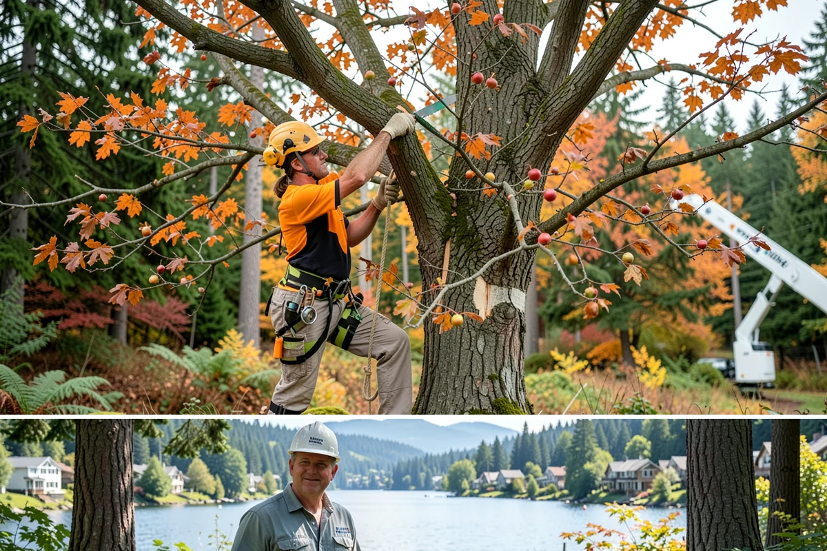 Tree risk assessment in Milton, King County, WA - This assessment can be performed year-round in the Puget Sound climate but may require adjusted scheduling for frozen ground that...