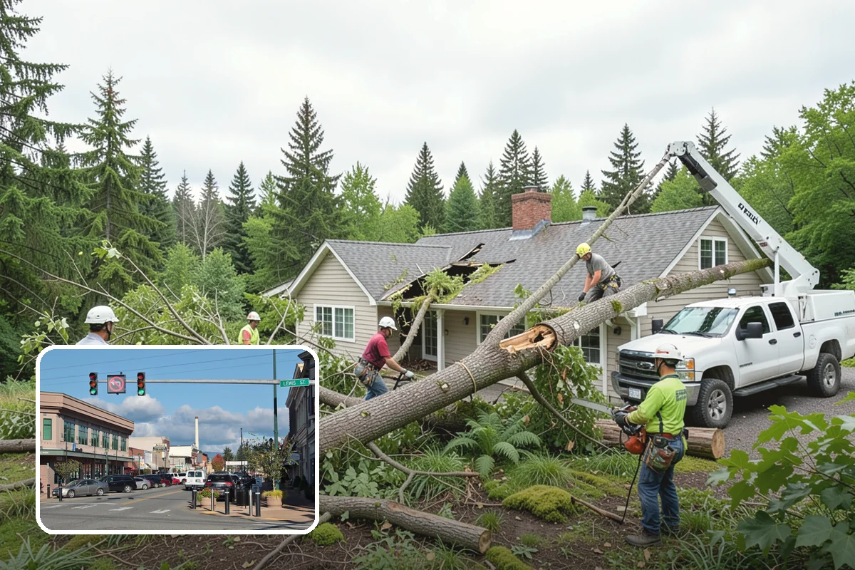 Tree risk assessment in Monroe, Snohomish County, WA - Supports long-term tree health and stability