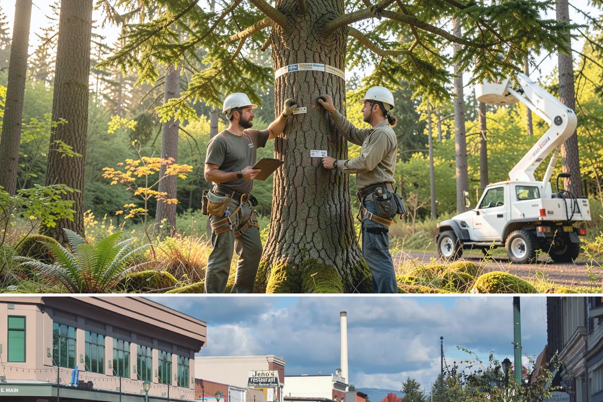 Tree risk assessment in Monroe, Snohomish County, WA - This assessment can be performed year-round in the Puget Sound climate but may require adjusted scheduling for frozen ground that...