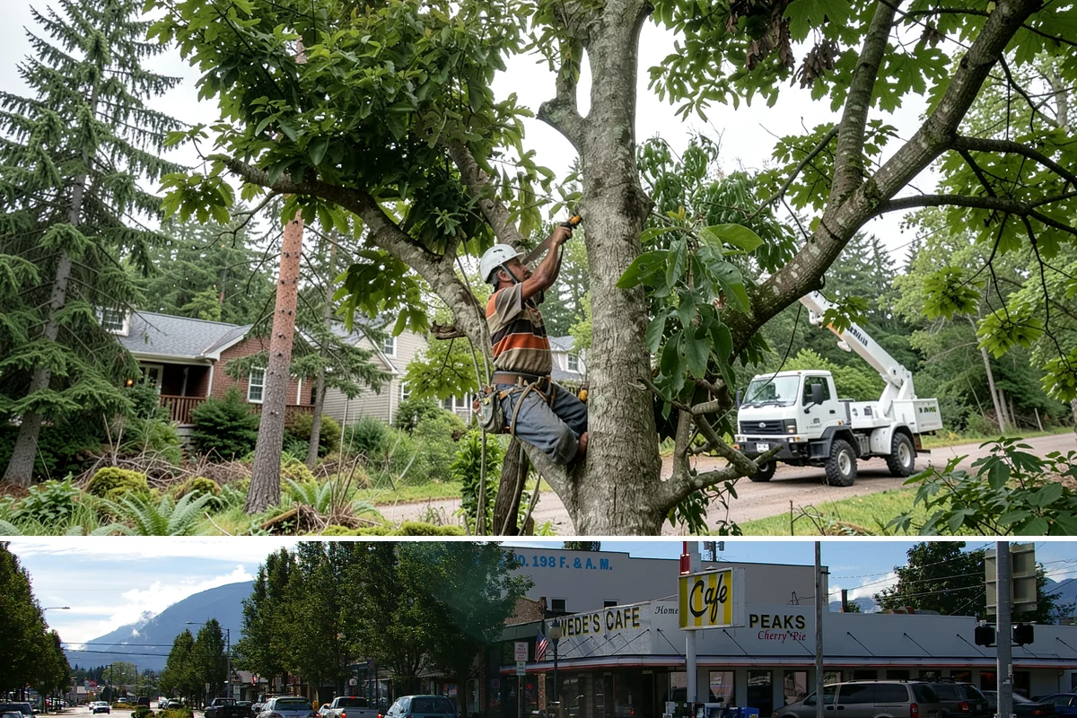 Tree risk assessment in North Bend, King County, WA - This assessment can be performed year-round in the Puget Sound climate but may require adjusted scheduling for frozen ground that...