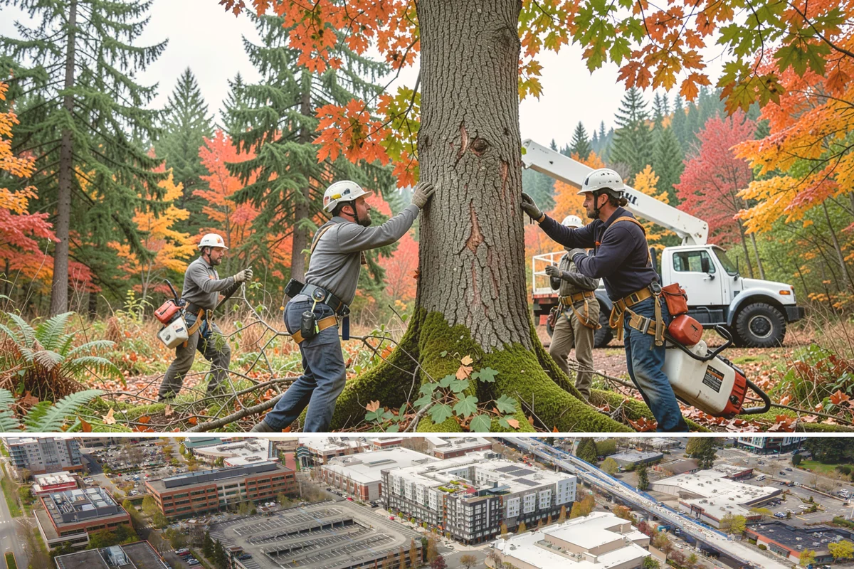Tree risk assessment in Redmond, King County, WA - This assessment can be performed year-round in the Puget Sound climate but may require adjusted scheduling for frozen ground that...