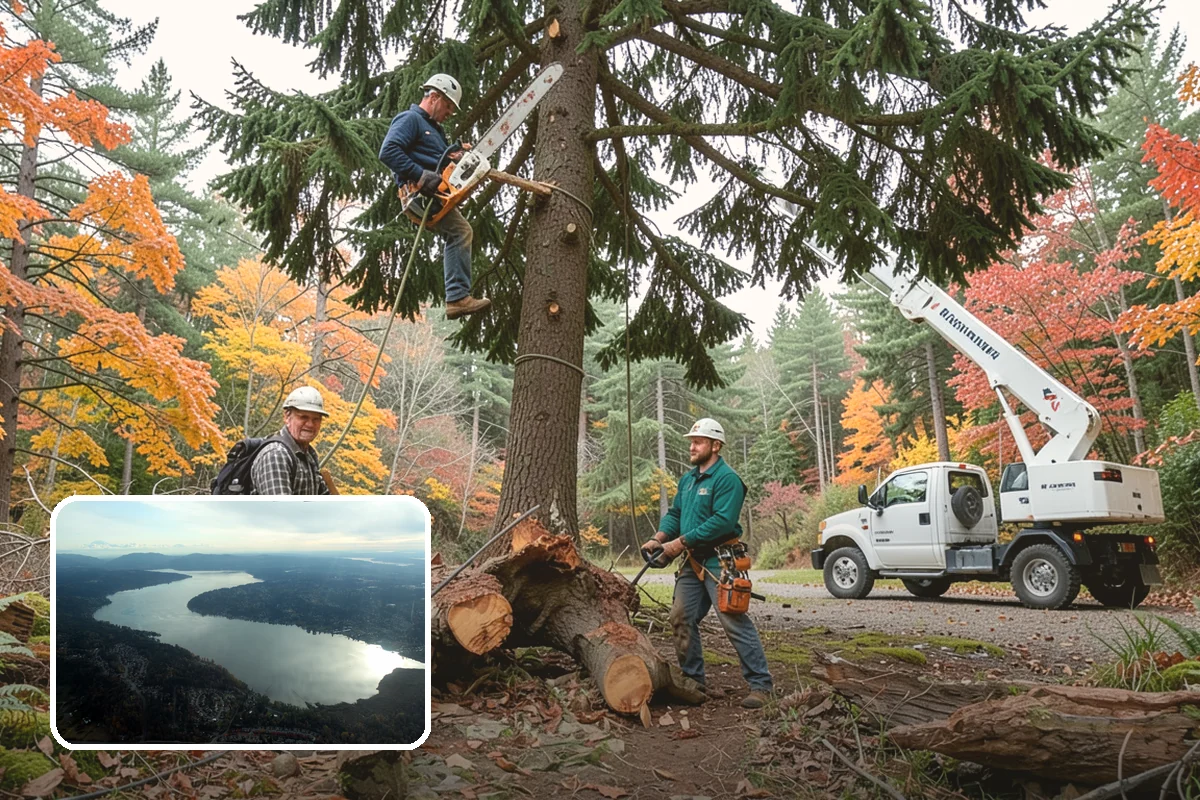 Tree risk assessment in Sammamish, King County, WA - Supports long-term tree health and stability