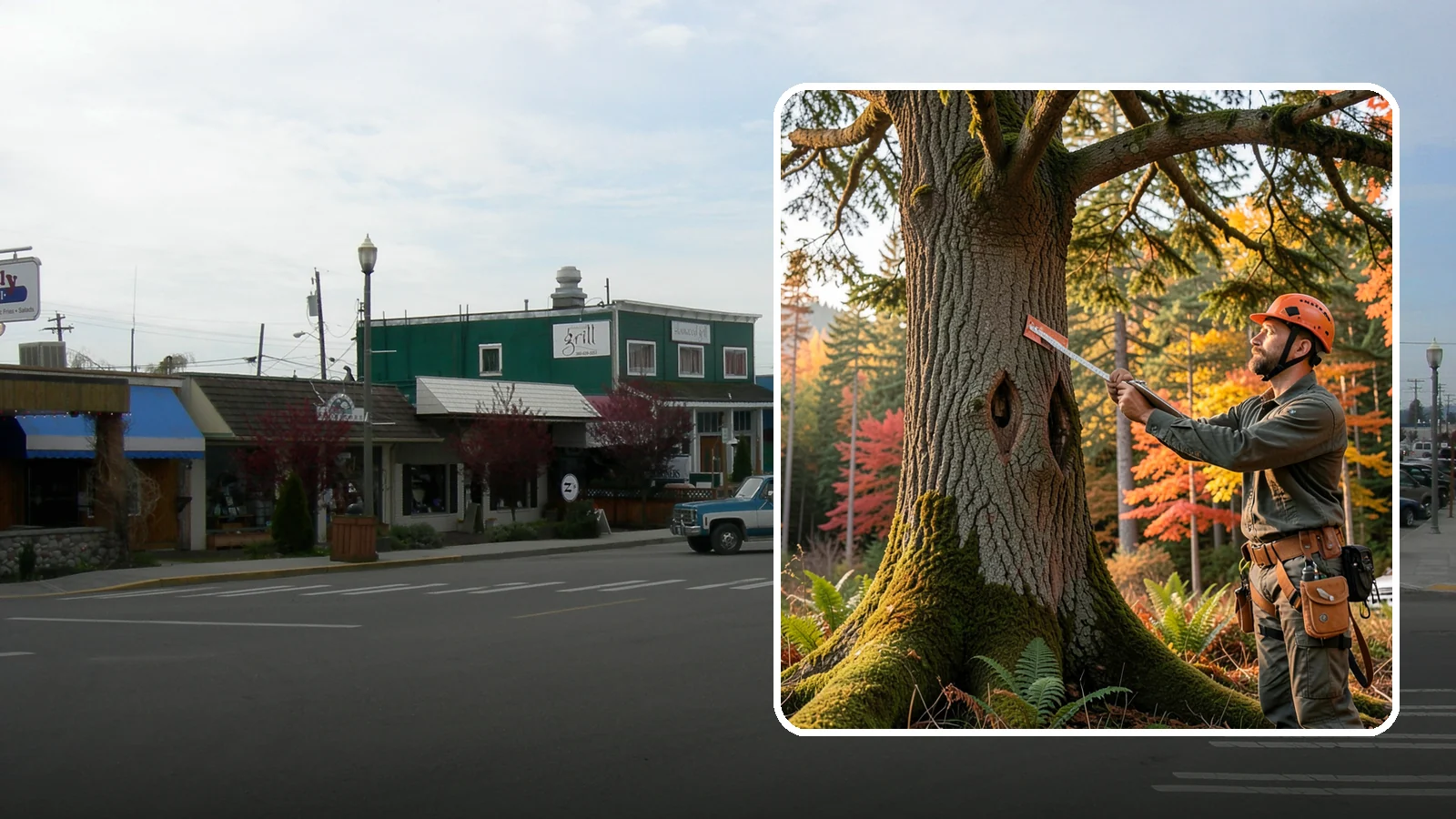Tree risk assessment in Stanwood, Snohomish County, WA - A structured assessment of the likelihood and consequences of tree failure.