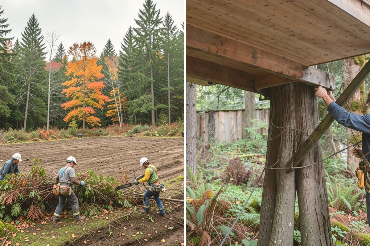 Tree risk assessment in Stanwood, Snohomish County, WA - Inspect the tree and its site