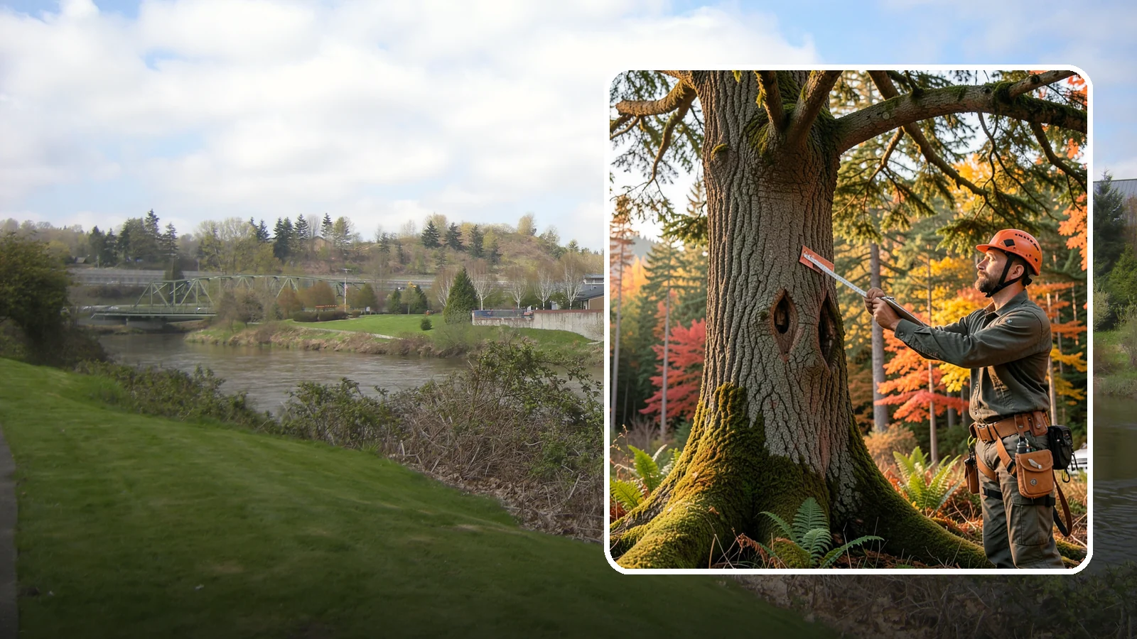 Tree risk assessment in Tukwila, King County, WA - A structured assessment of the likelihood and consequences of tree failure.