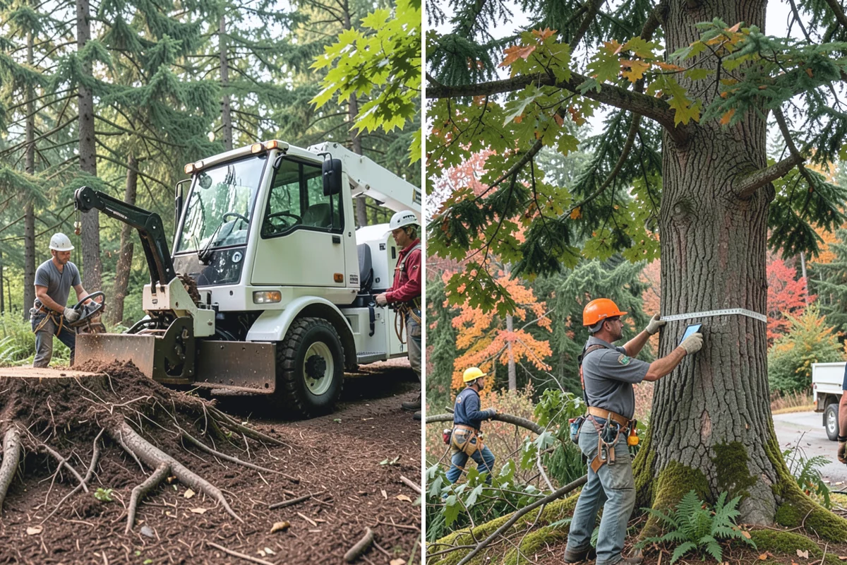 Tree risk assessment in Wilkeson, Pierce County, WA - Inspect the tree and its site