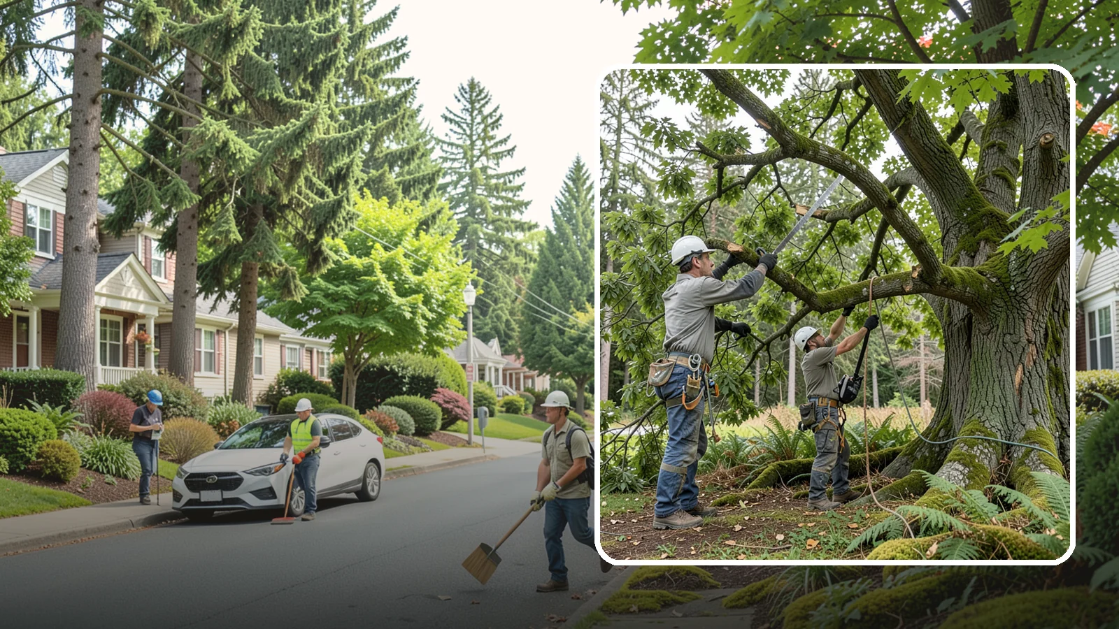 Tree Trimming in Beaux Arts Village, King County, WA - The selective trimming of branches to maintain a tree's size, shape, and clearance.