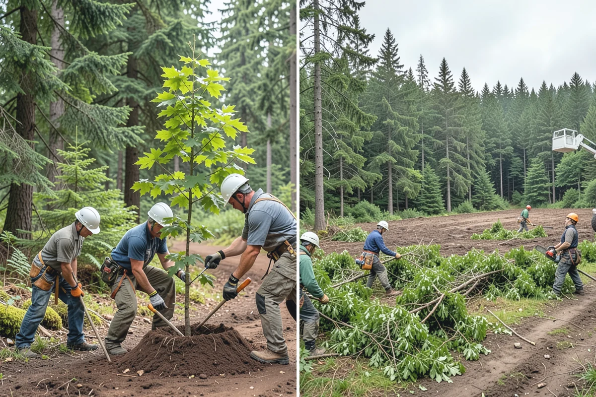 Tree Trimming in Bonney Lake, Pierce County, WA - Assess canopy condition and pruning objectives