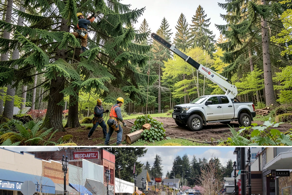 Tree Trimming in Bothell, King County, WA - Work follows recognized arboricultural standards matched to seasonal timing sensitivities inherent to each tree species in the...