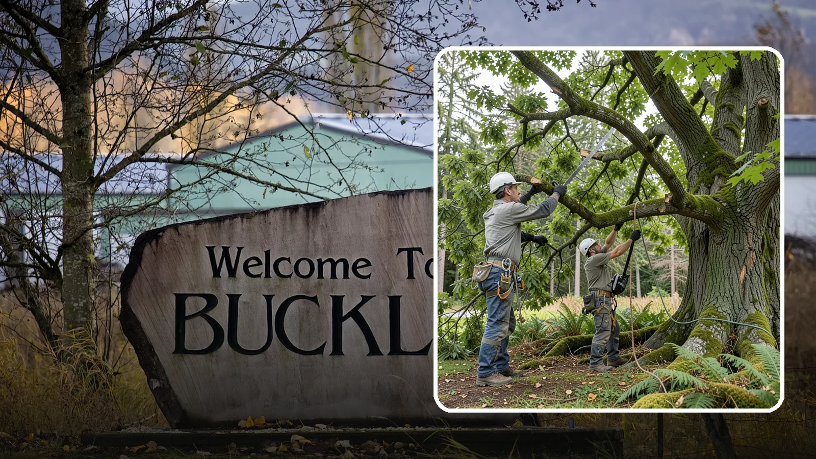 Tree Trimming in Buckley, Pierce County, WA - The selective trimming of branches to maintain a tree's size, shape, and clearance.