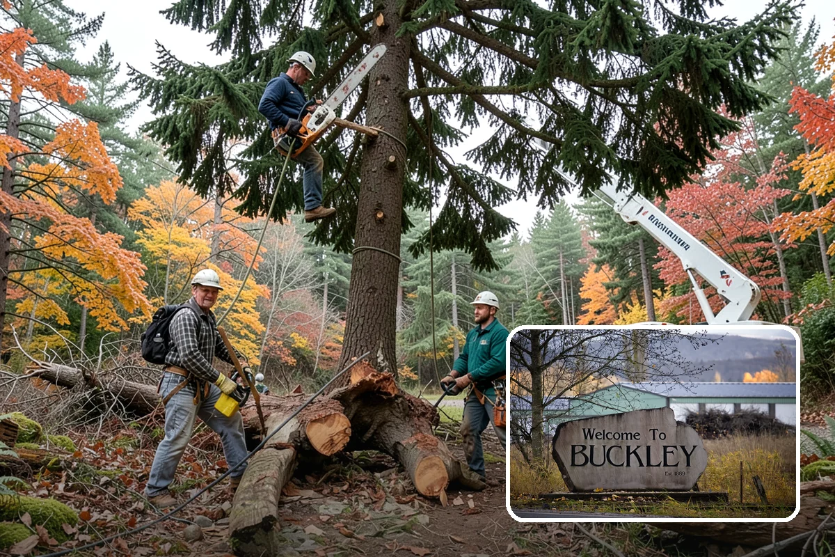 Tree Trimming in Buckley, Pierce County, WA - Improves tree structure, health, and appearance