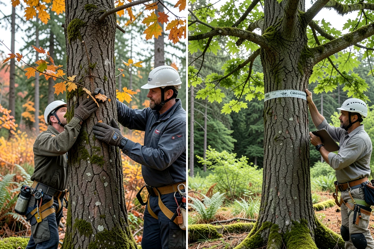 Tree Trimming in Clyde Hill, King County, WA - Assess canopy condition and pruning objectives