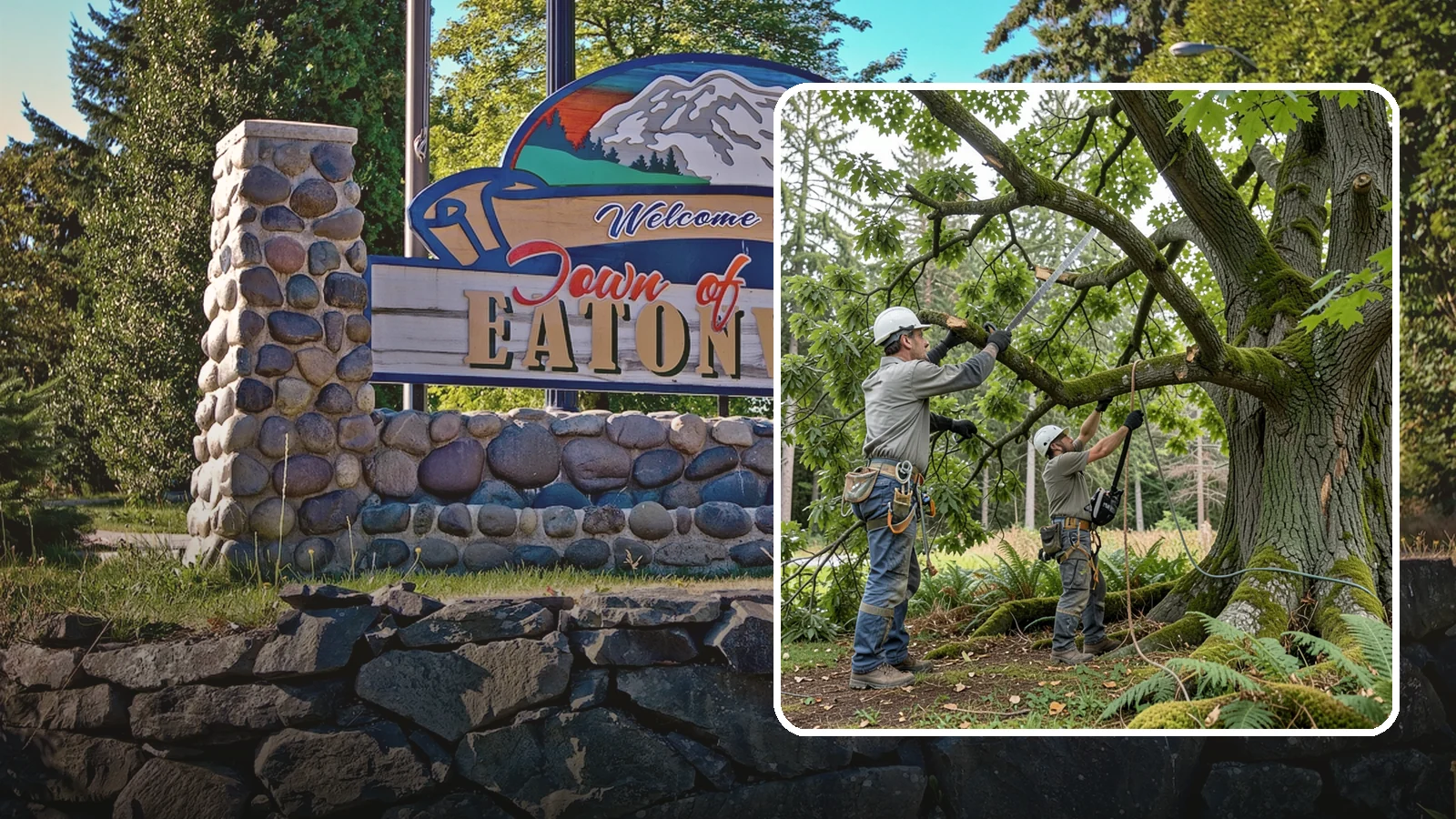 Tree Trimming in Eatonville, Pierce County, WA - The selective trimming of branches to maintain a tree's size, shape, and clearance.