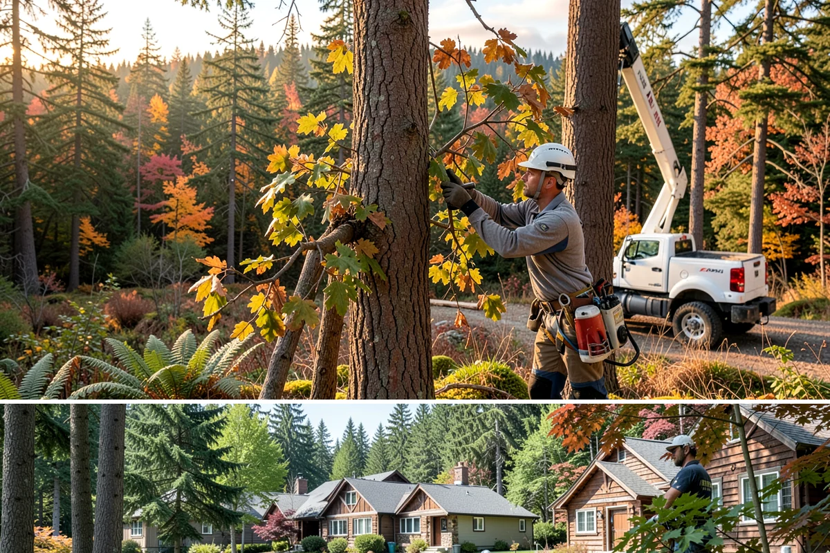 Tree Trimming in Edgewood, Pierce County, WA - Work follows recognized arboricultural standards matched to seasonal timing sensitivities inherent to each tree species in the...