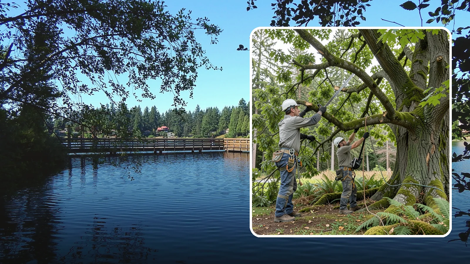 Tree Trimming in Federal Way, King County, WA - The selective trimming of branches to maintain a tree's size, shape, and clearance.