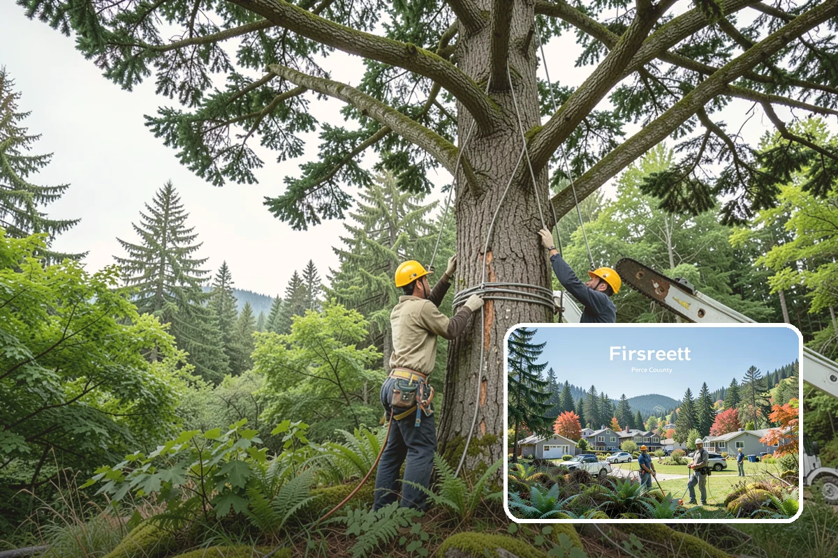 Tree Trimming in Fircrest, Pierce County, WA - Improves tree structure, health, and appearance