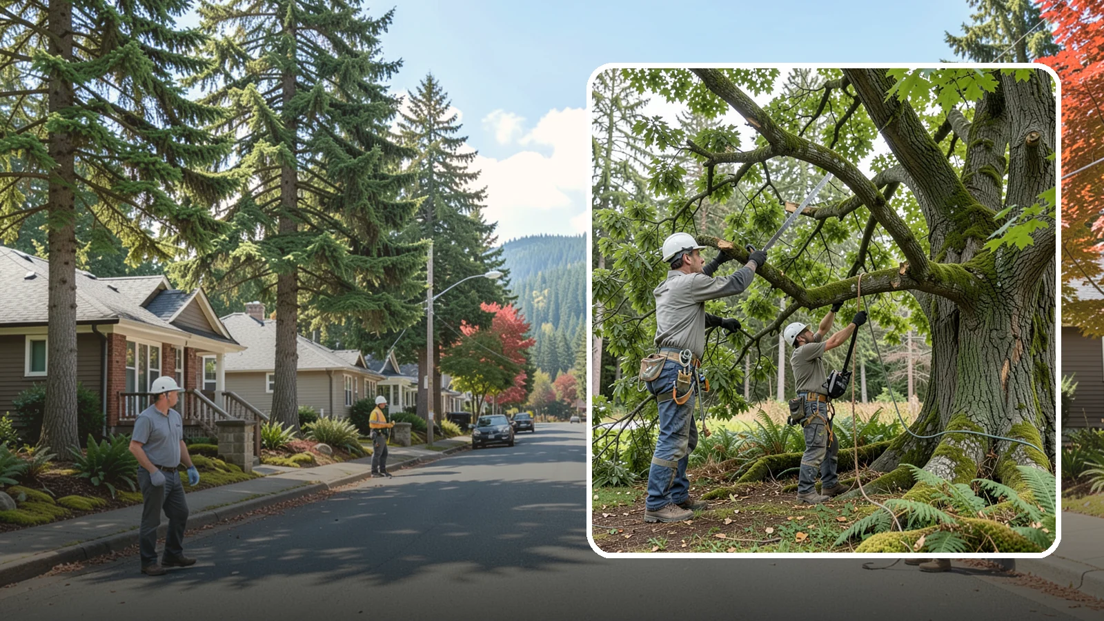 Tree Trimming in Hunts Point, King County, WA - The selective trimming of branches to maintain a tree's size, shape, and clearance.