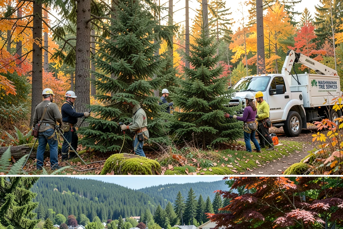 Tree Trimming in Index, Snohomish County, WA - Work follows recognized arboricultural standards matched to seasonal timing sensitivities inherent to each tree species in the...