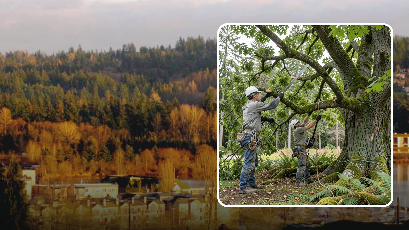 Tree Trimming in Kenmore, King County, WA - The selective trimming of branches to maintain a tree's size, shape, and clearance.