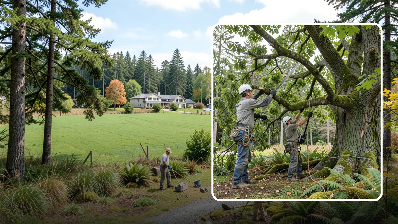 Tree Trimming in Lyman, Skagit County, WA - The selective trimming of branches to maintain a tree's size, shape, and clearance.