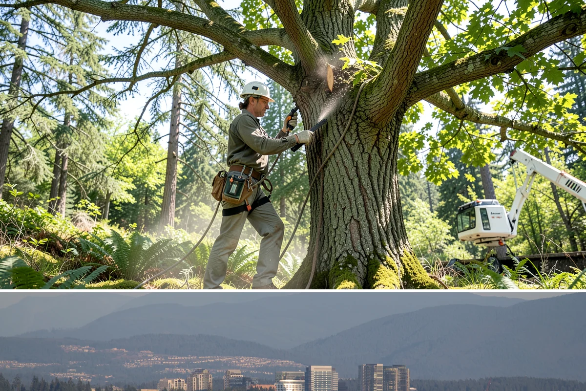 Tree Trimming in Medina, King County, WA - Work follows recognized arboricultural standards matched to seasonal timing sensitivities inherent to each tree species in the...