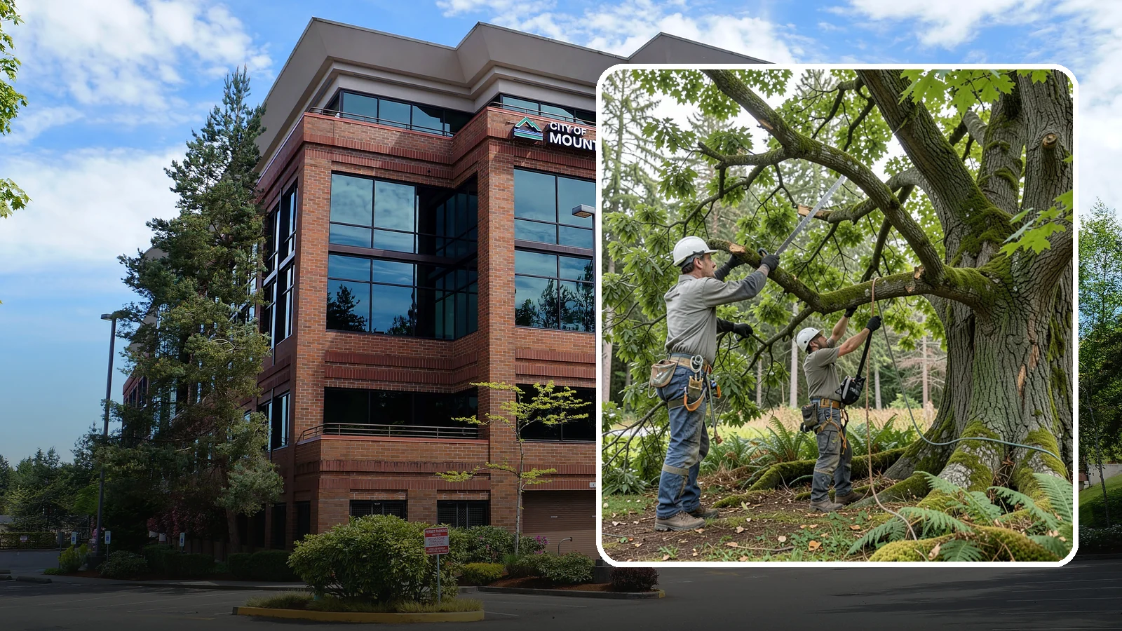 Tree Trimming in Mountlake Terrace, Snohomish County, WA - The selective trimming of branches to maintain a tree's size, shape, and clearance.