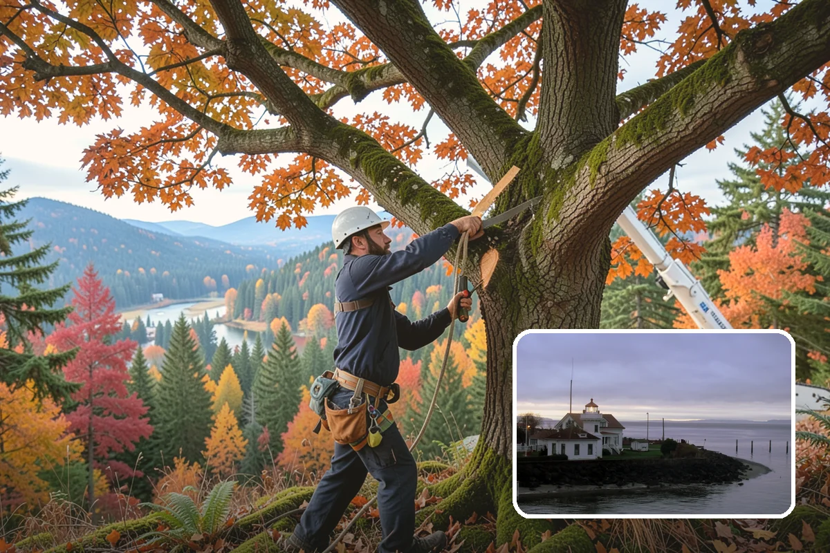 Tree Trimming in Mukilteo, Snohomish County, WA - Improves tree structure, health, and appearance