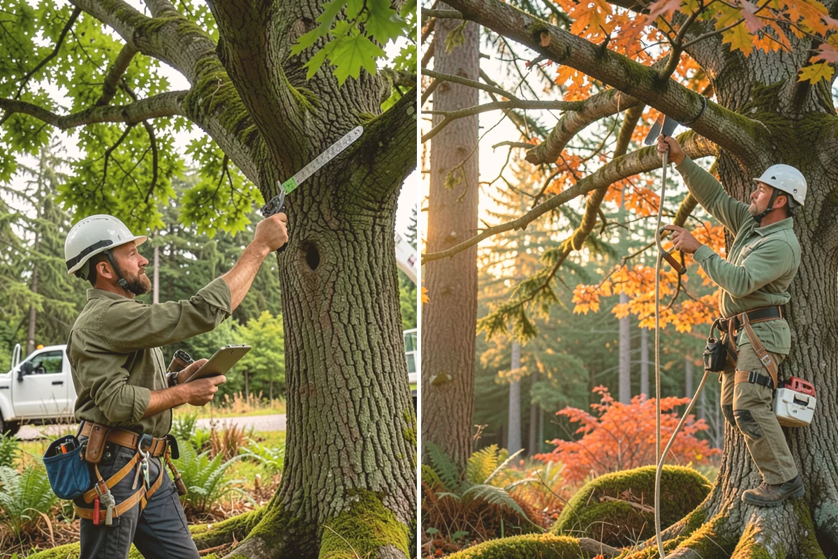 Tree Trimming in Newcastle, King County, WA - Assess canopy condition and pruning objectives