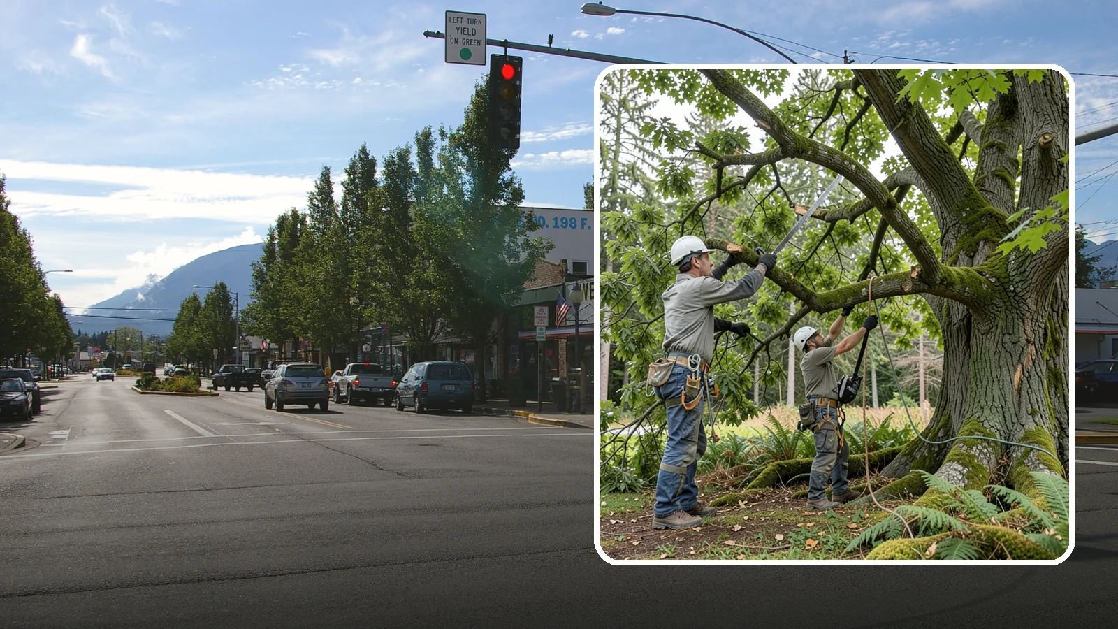 Tree Trimming in North Bend, King County, WA - The selective trimming of branches to maintain a tree's size, shape, and clearance.