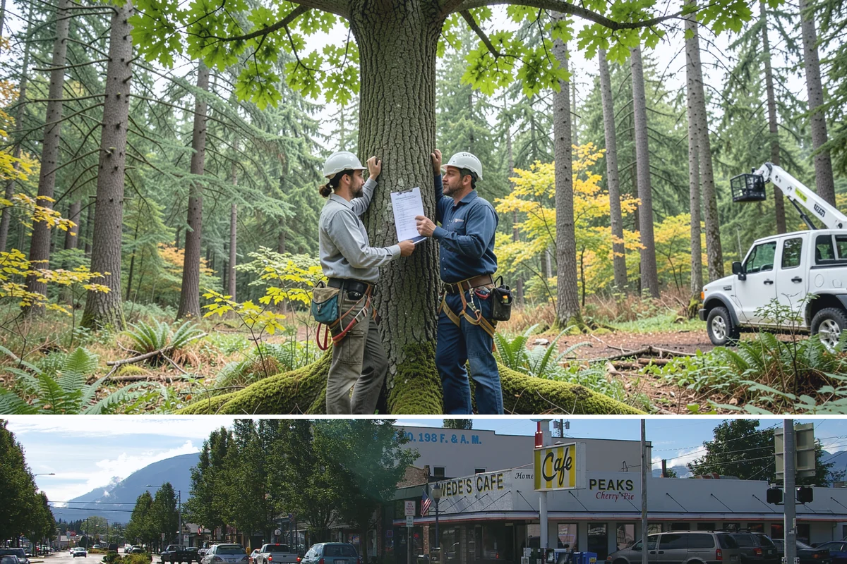 Tree Trimming in North Bend, King County, WA - Work follows recognized arboricultural standards matched to seasonal timing sensitivities inherent to each tree species in the...