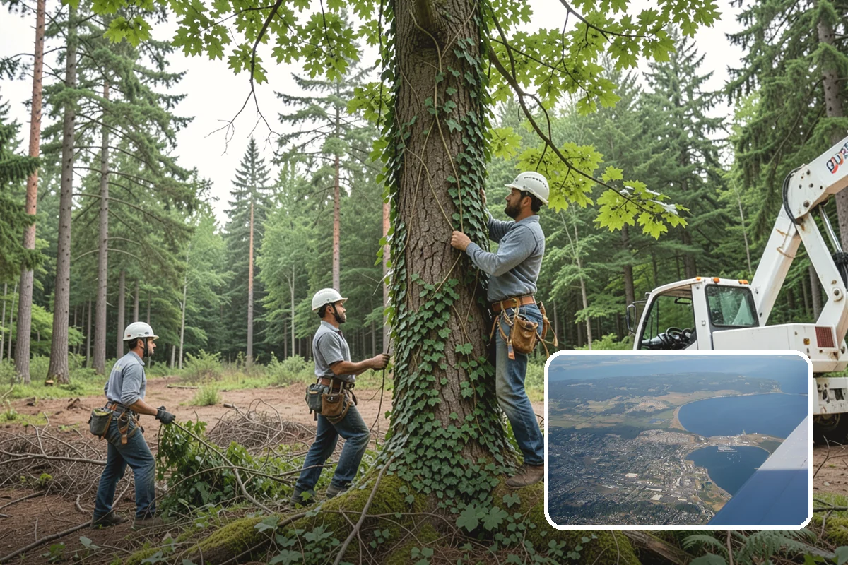 Tree Trimming in Oak Harbor, Island County, WA - Improves tree structure, health, and appearance