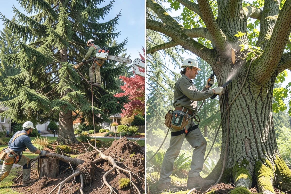 Tree Trimming in Roy, Pierce County, WA - Assess canopy condition and pruning objectives